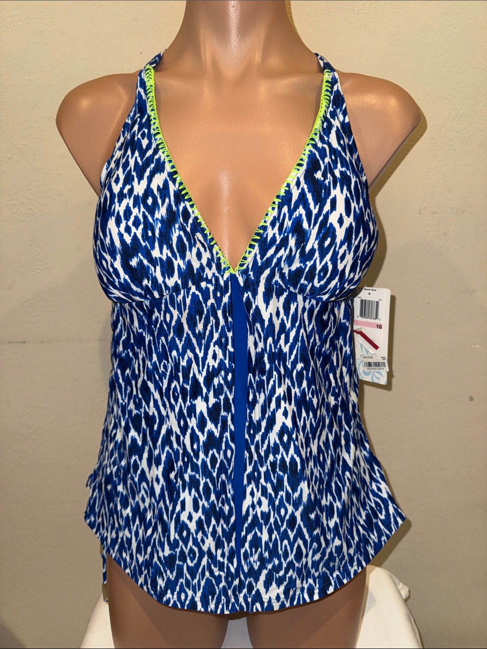 NWT Beach Diva Tankini set size 8/10